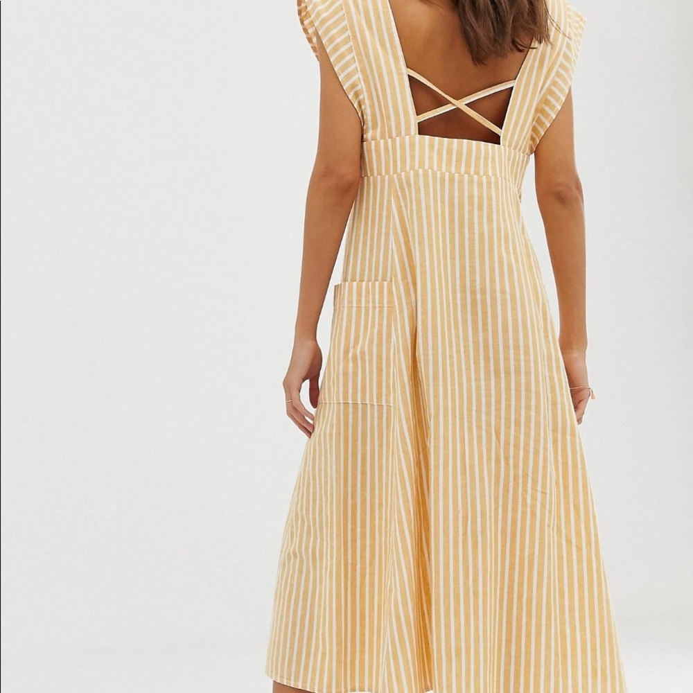 Yellow summer dress